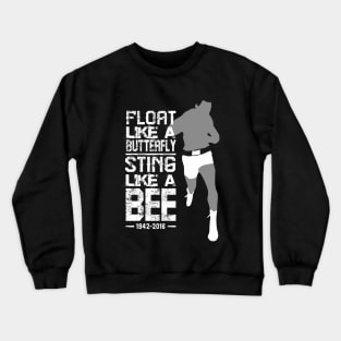 float like a butterfly sting like a bee Crewneck Sweatshirt